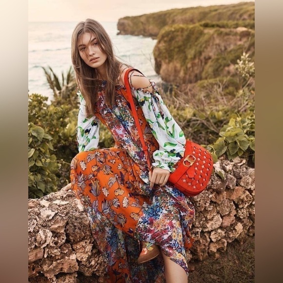 NWT Tory Burch Runway Collection Shasta Floral Dress Sz 4 - Picture 4 of 16